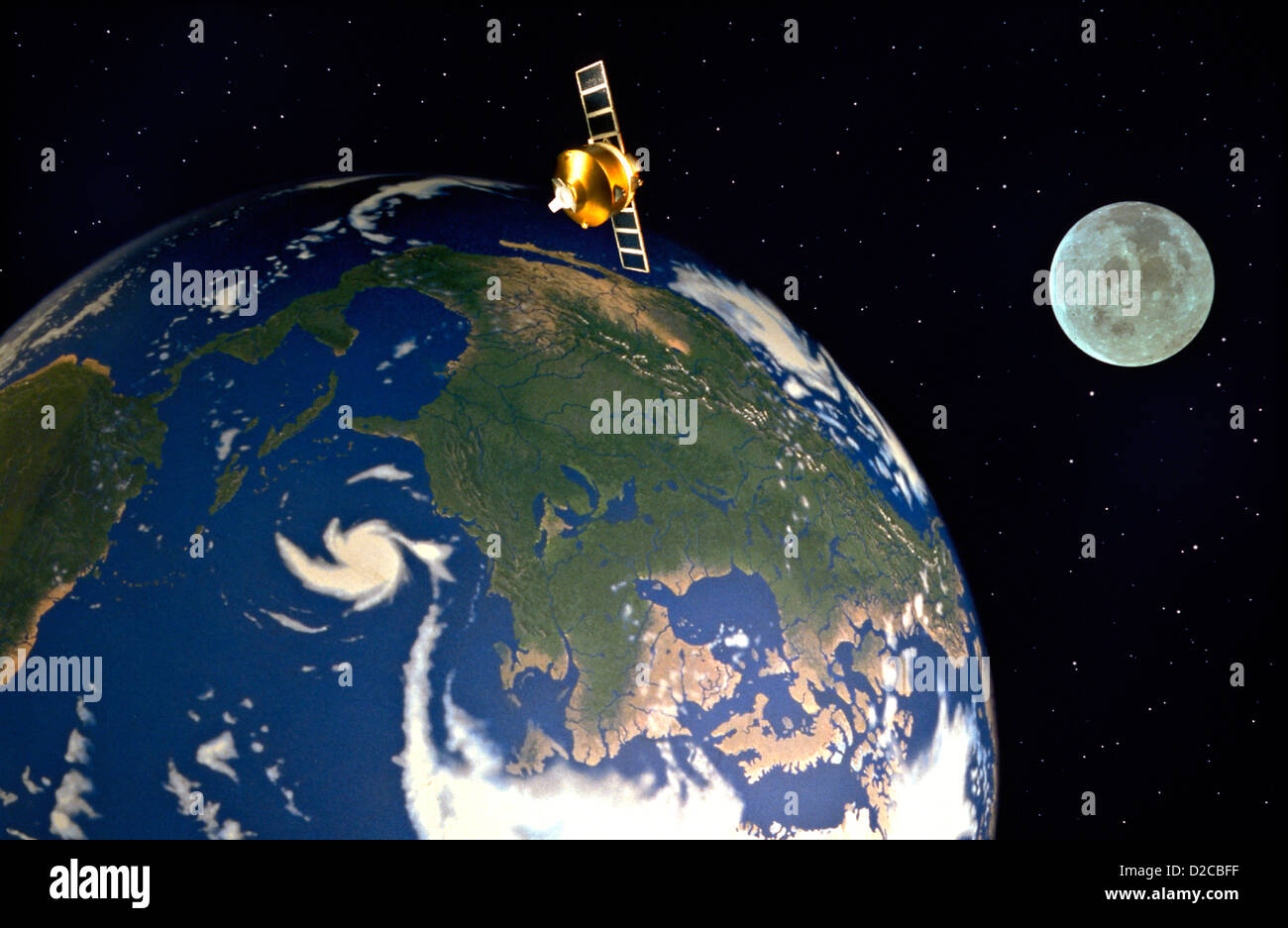 Earth moon earth hi-res stock photography and images - Alamy