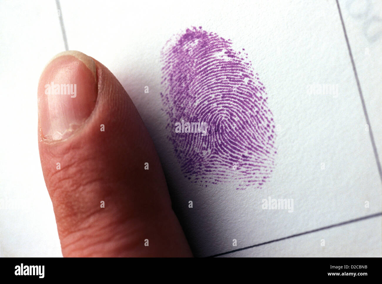 Finger printing government law enforcement landscape color