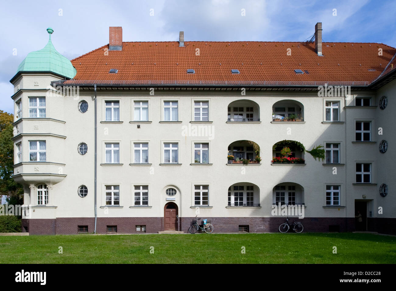 Berlin, Germany, residential buildings in Pankow Stock Photo Alamy
