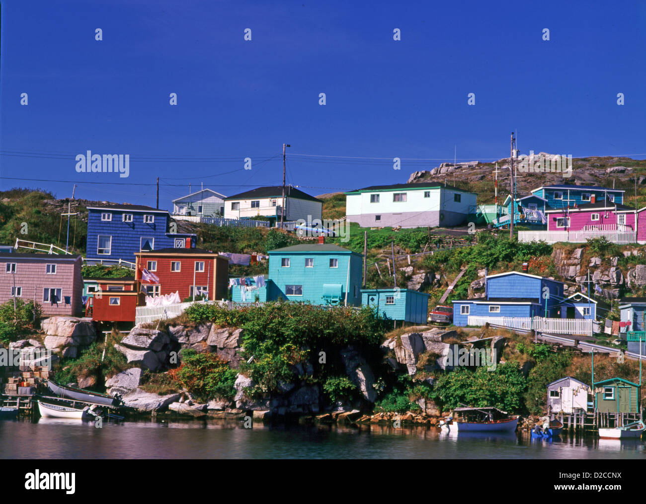Canada, Newfoundland, Rose Blanche, Crow Cove Stock Photo Alamy