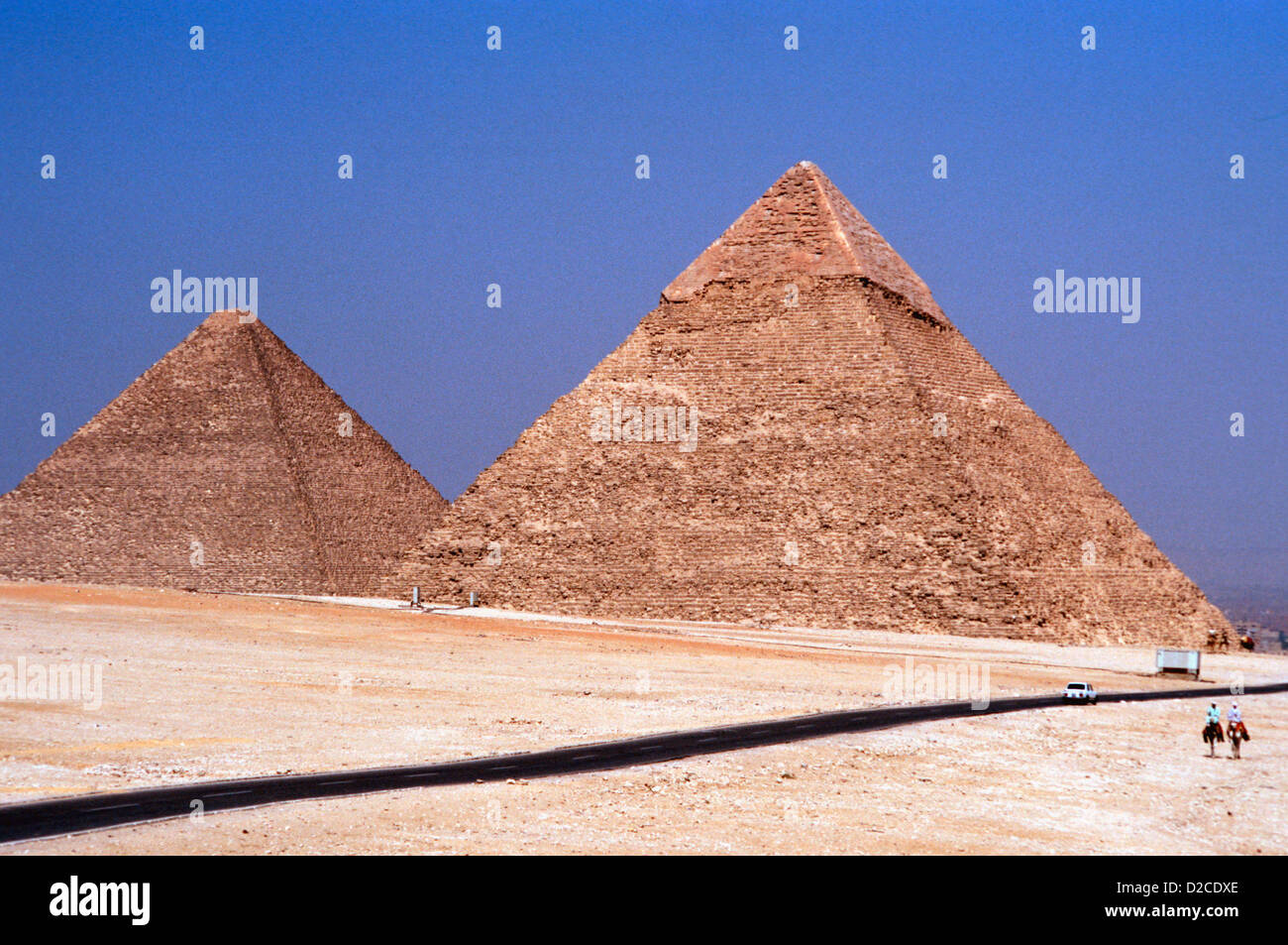 Egypt. Pyramid. Stock Photo