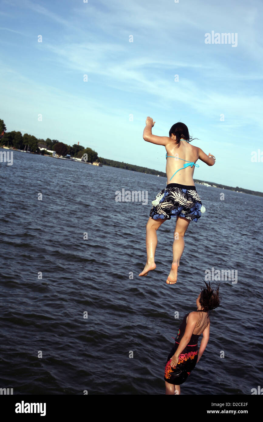 Jump Off Diving Board High Resolution Stock Photography and Images Alamy