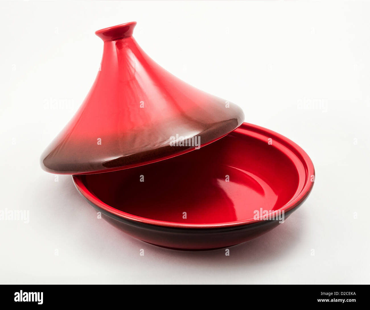 Tagine (Tajine) a type of cookware from Morocco Stock Photo