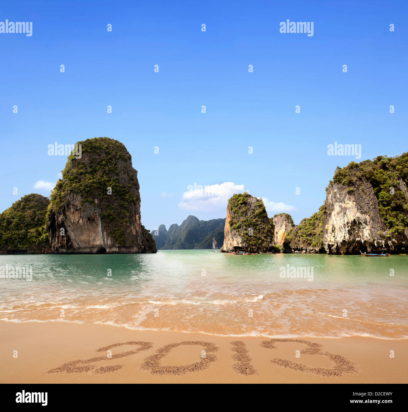 beach and tropical sea Stock Photo - Alamy