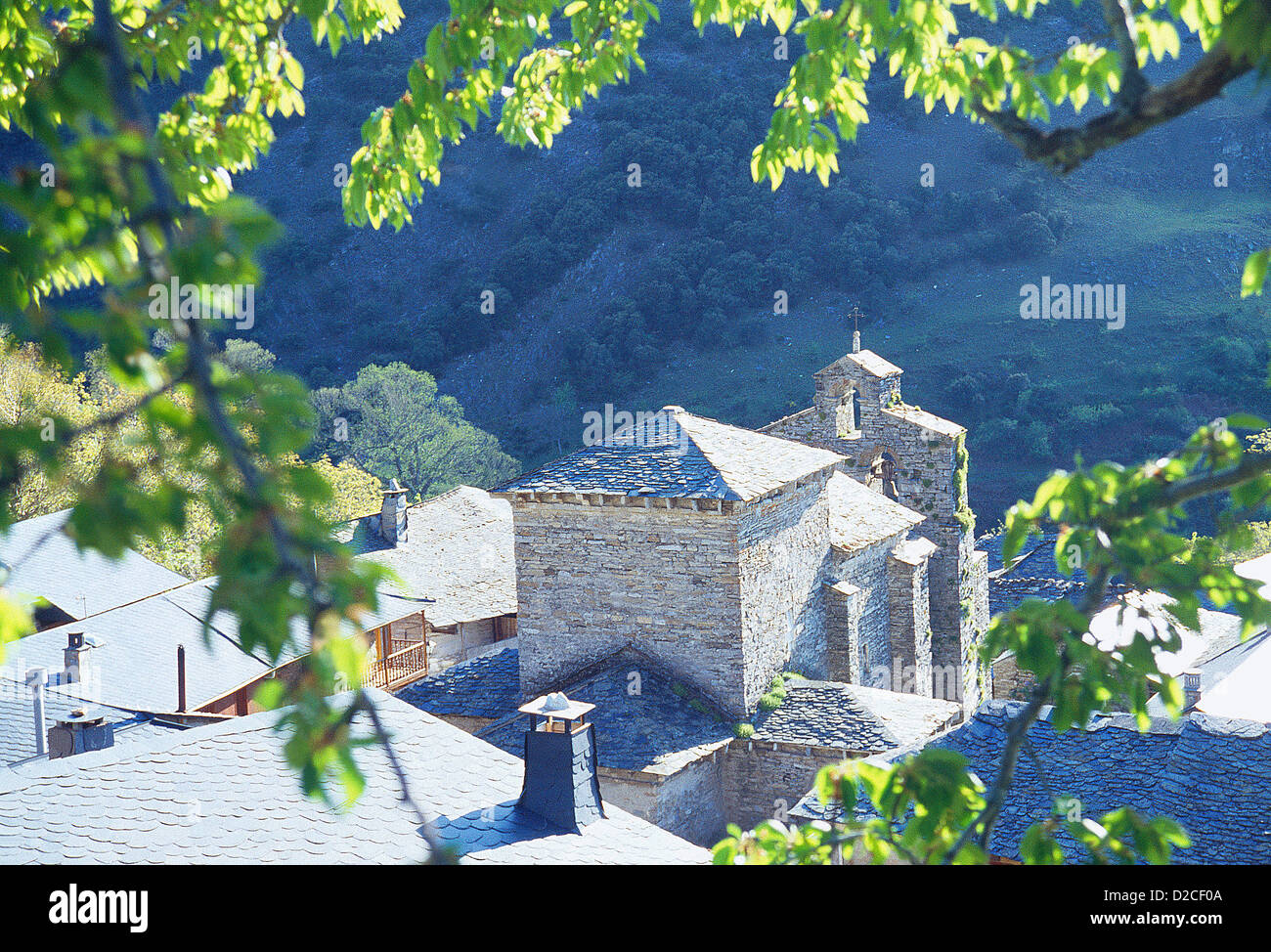 Peñalba de Santiago, Leon province, Castilla Leon, Spain Stock Photo