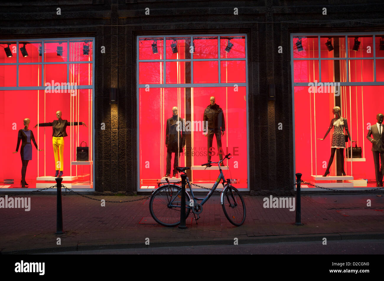 Hugo Boss shop, Dusseldorf, Germany Stock Photo - Alamy