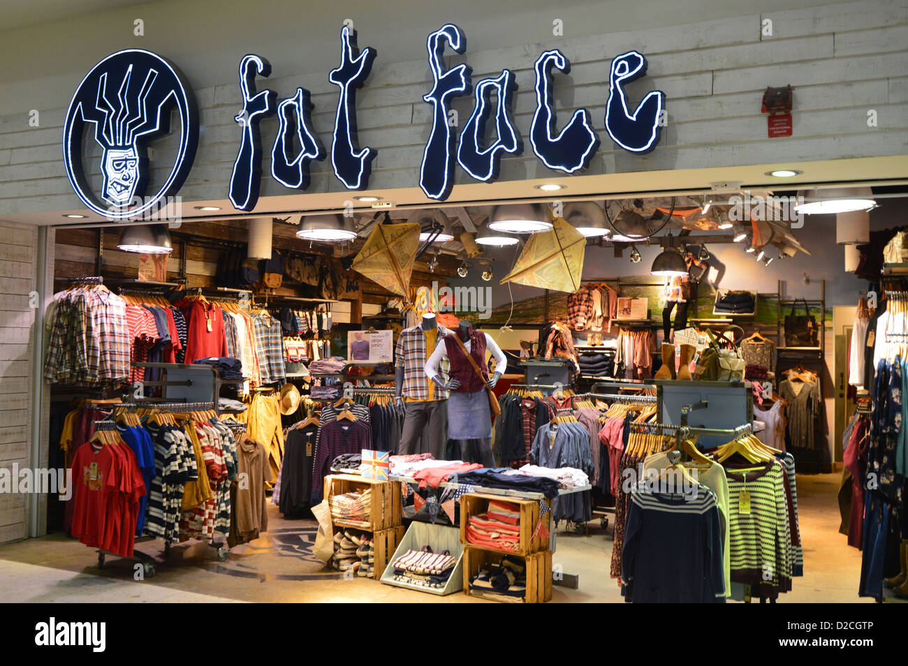 Fat Face Store Stock Photo - Alamy
