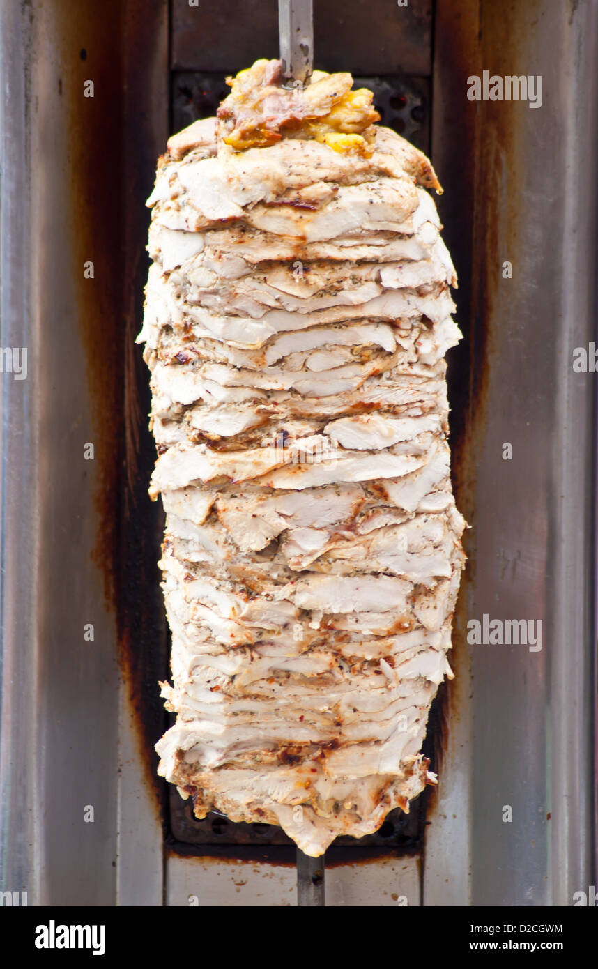 chicken Kebab food from Turkey Stock Photo Alamy