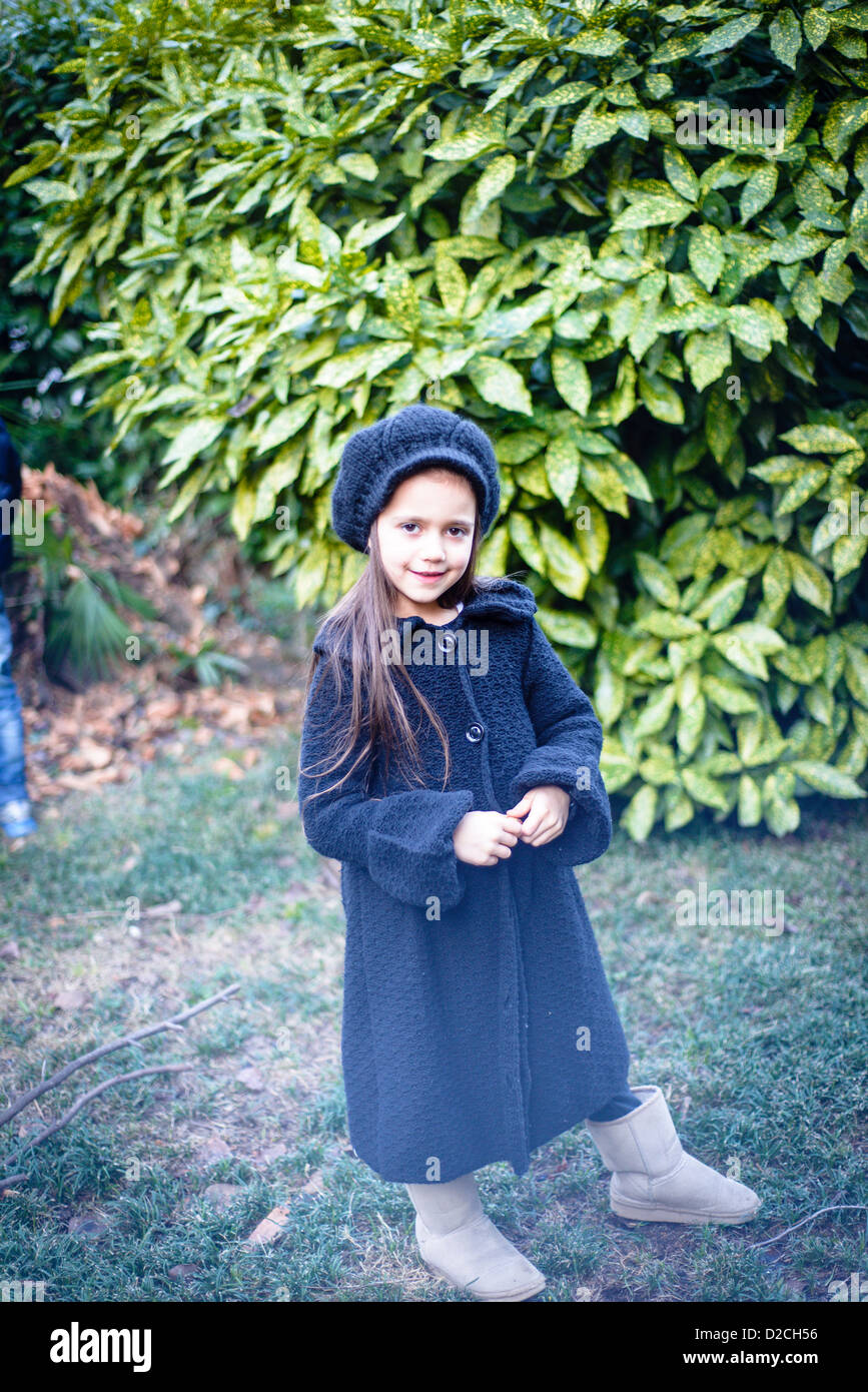 portrait of little girl outdoors Stock Photo - Alamy