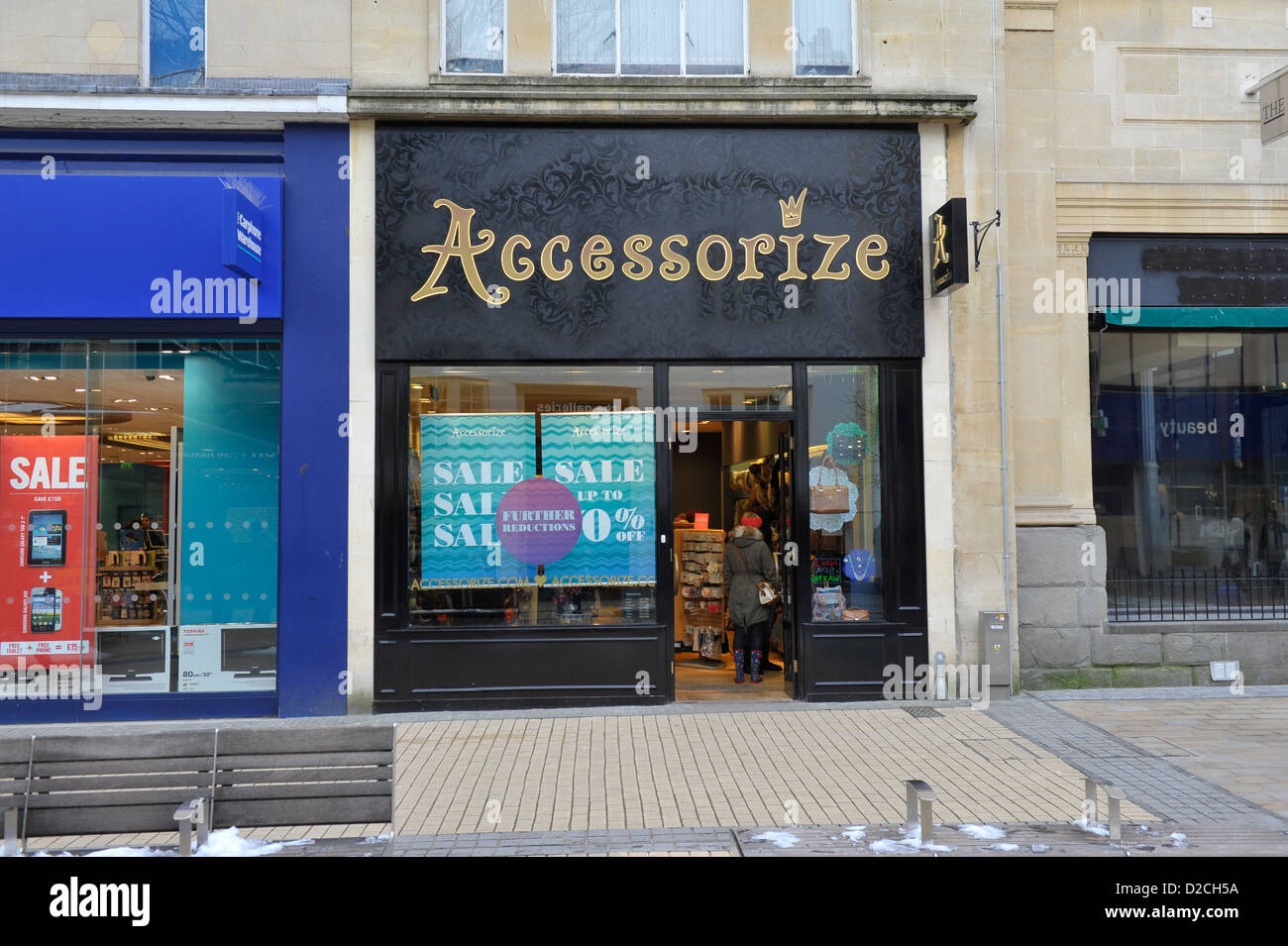 Accessorize Retail shop or unit on UK street Stock Photo Alamy