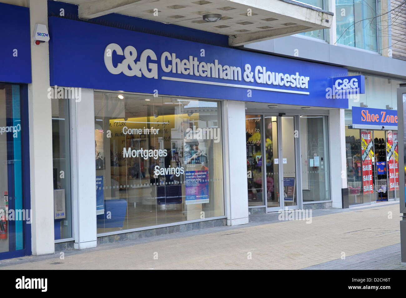 Cheltenham and gloucester building society hires stock photography and