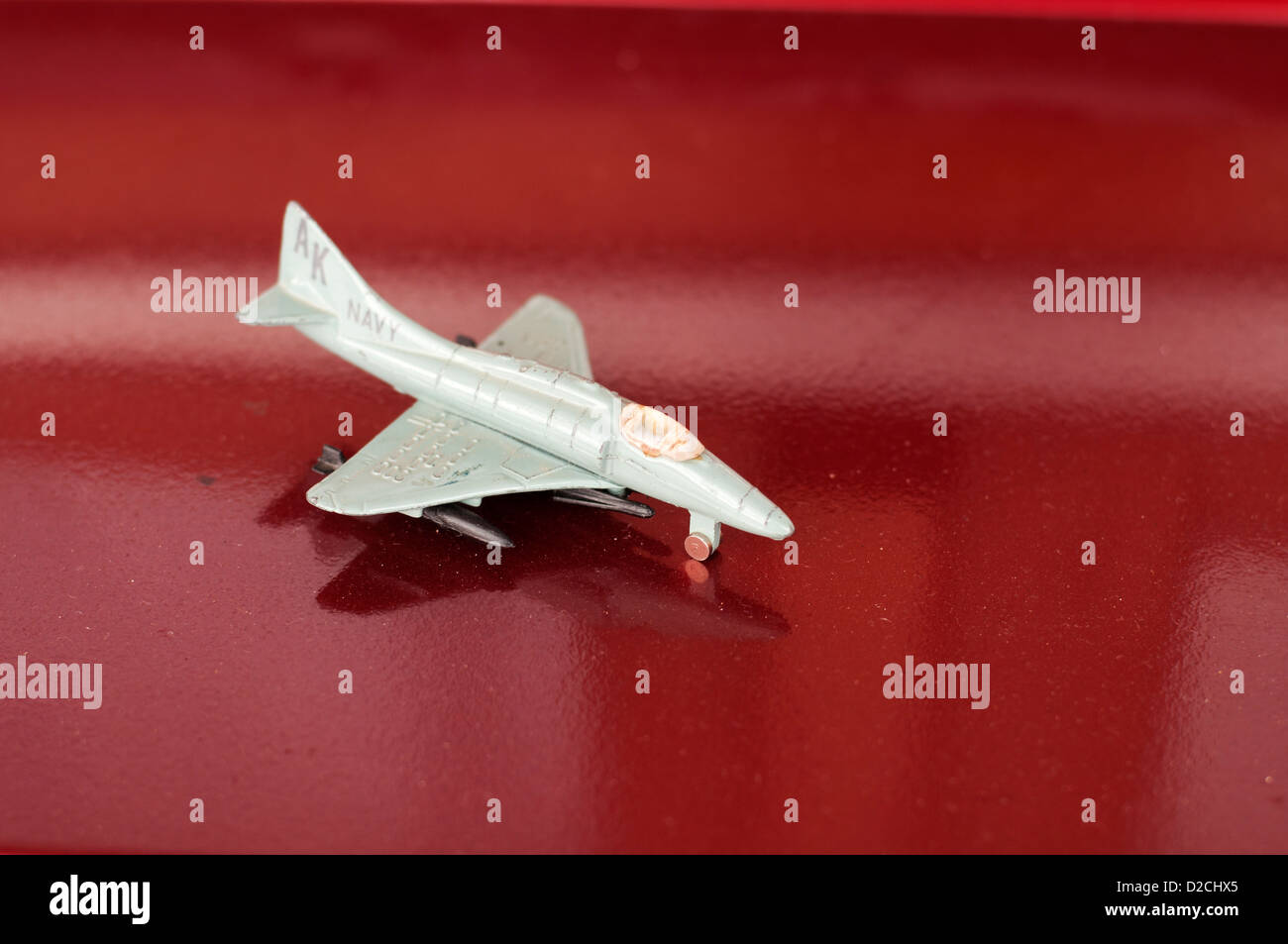 Toy airplane Stock Photo