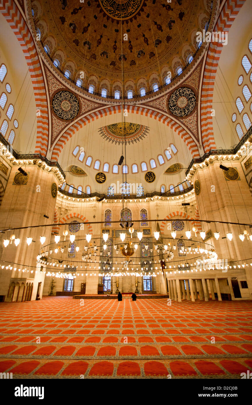 Download Interior Suleymaniye Mosque Istanbul Gif