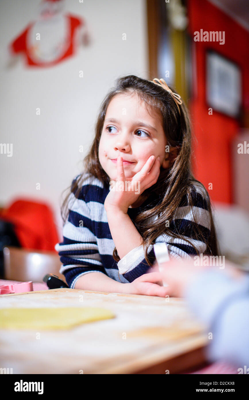 portrait of little girl Stock Photo - Alamy