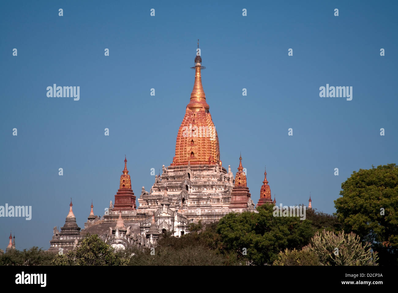 Ananda Pagoda Bagan, Myanmar (Burma) Stock Photo