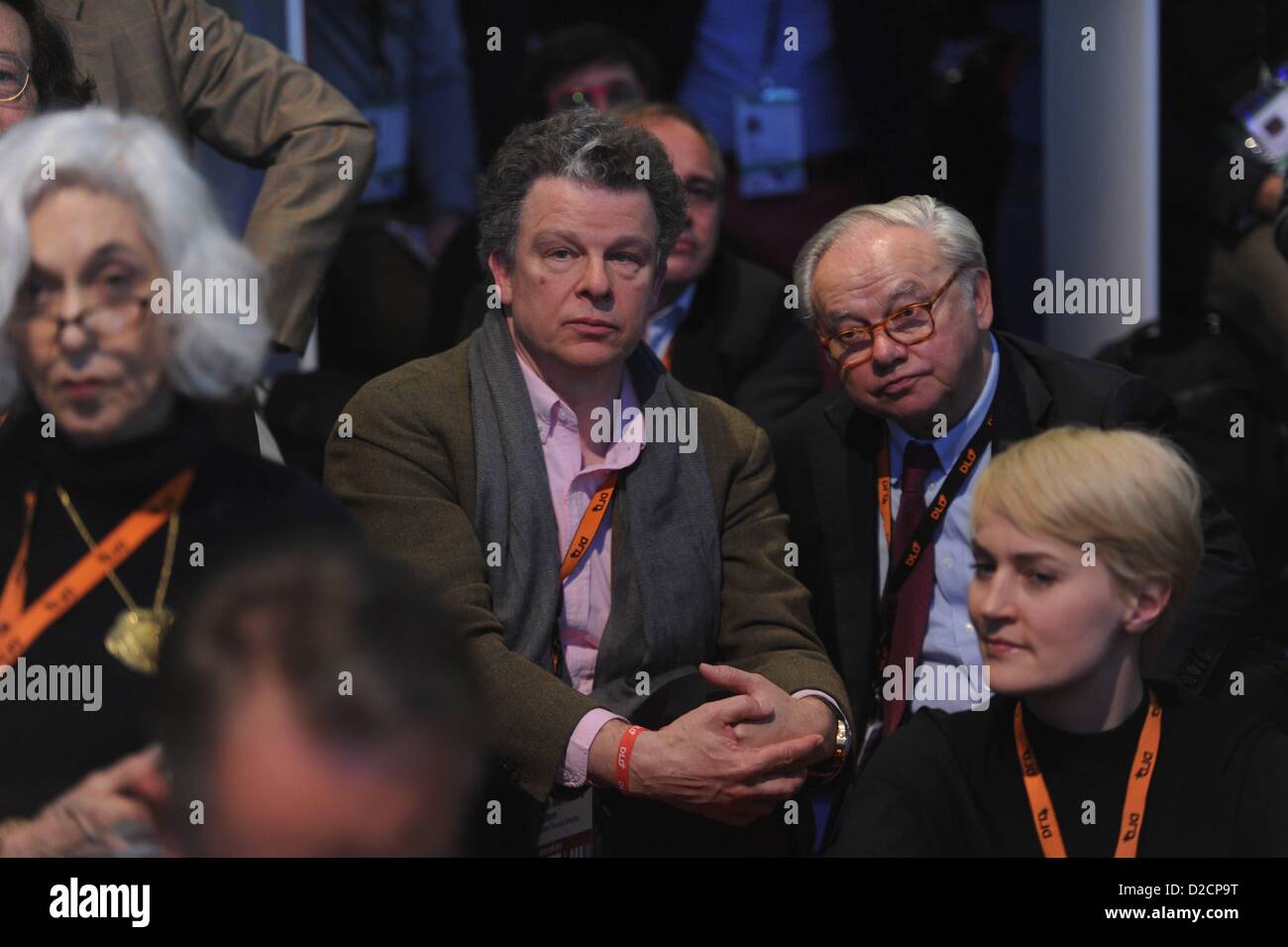 MUNICH/GERMANY JANUARY 20 Dr. Hubert Burda (r.) and PaulBernhard