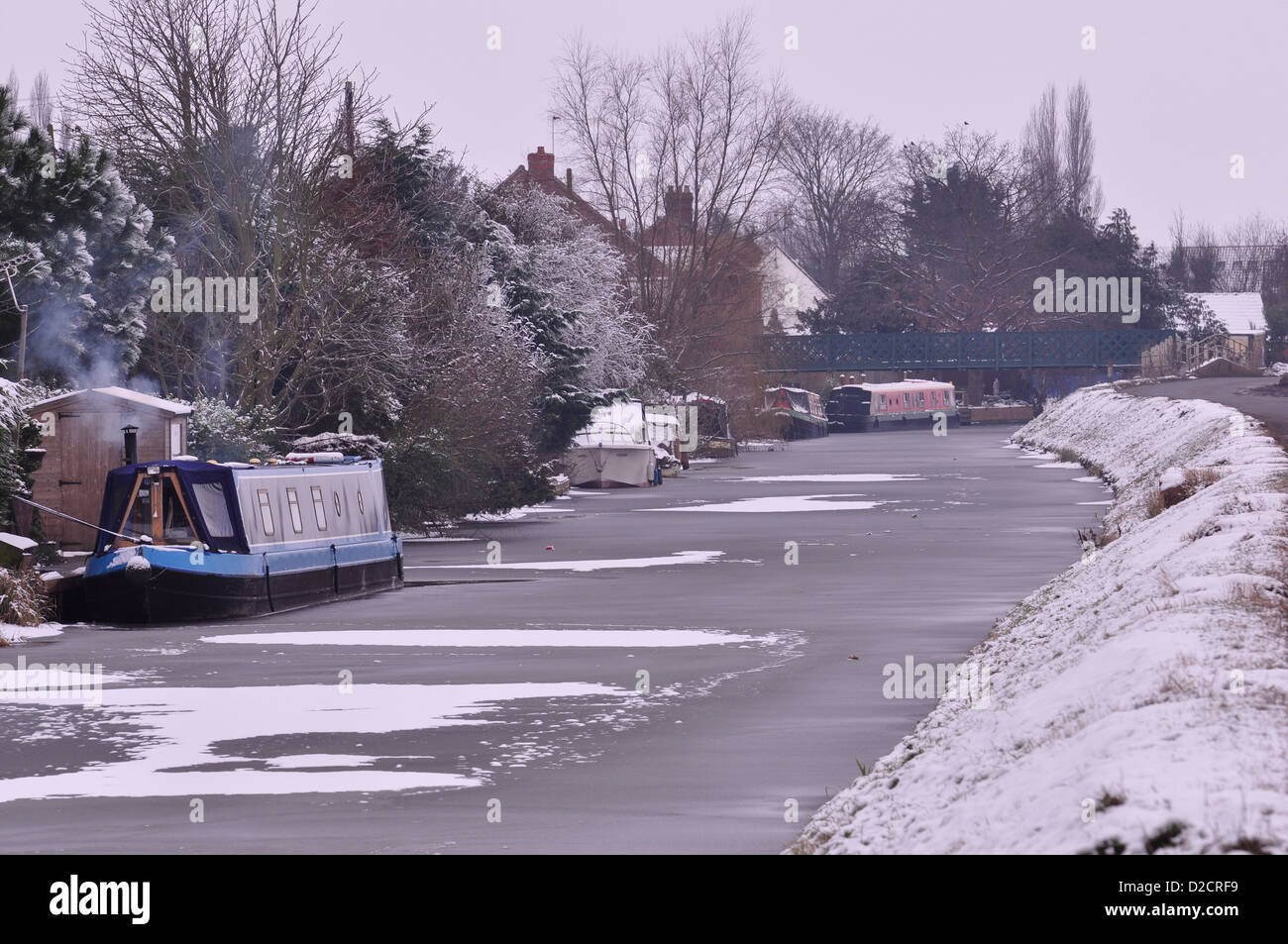 River Nene old course on the edge of Upwell, on the Cambridgeshire