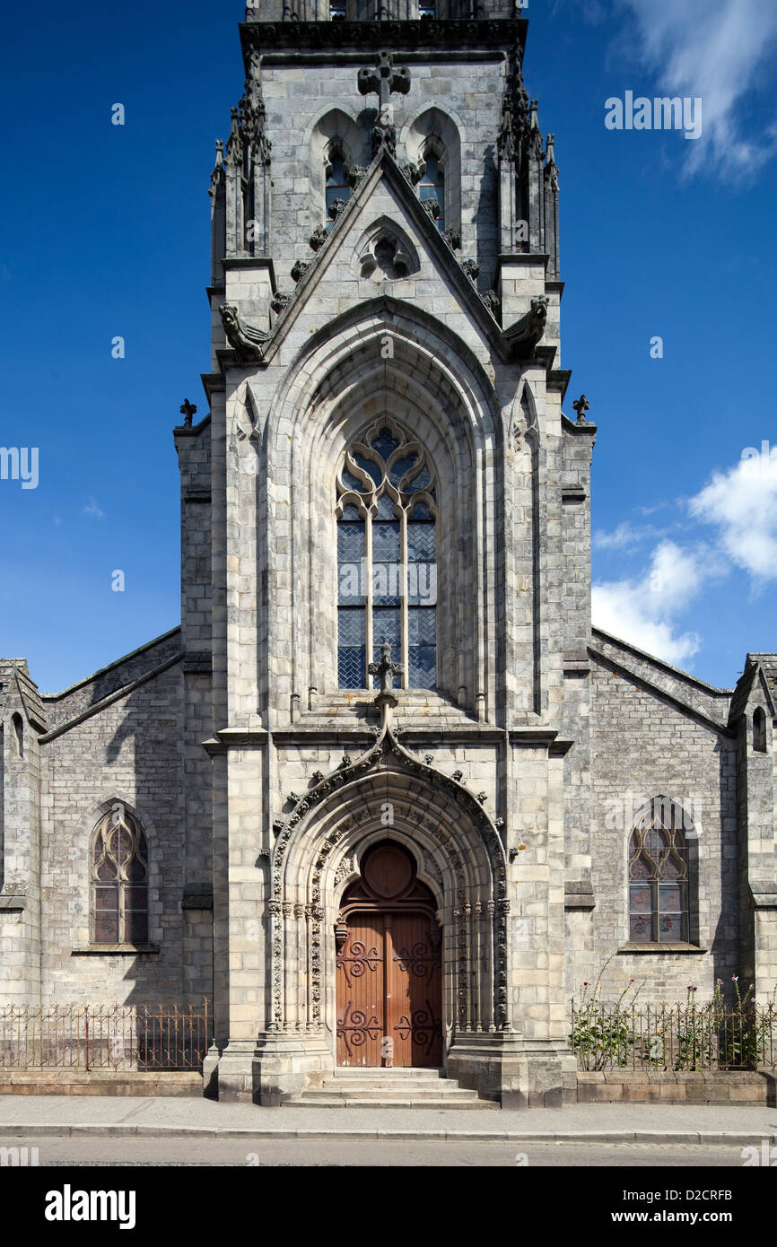 Quimper, France, the Eglise SaintMathieu Stock Photo Alamy