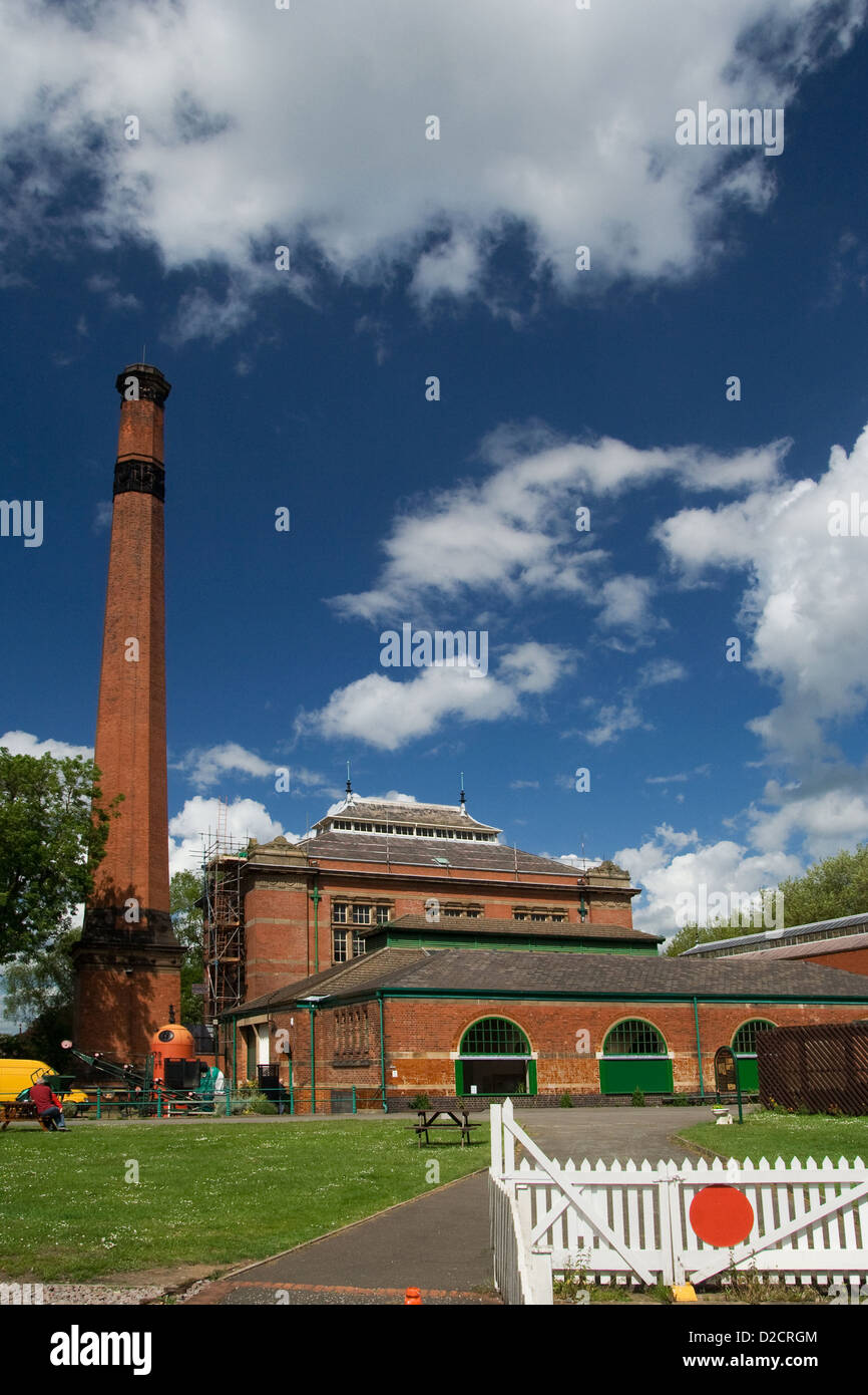 Abbey Hall Pumping Station, Leicester. Stock Photo