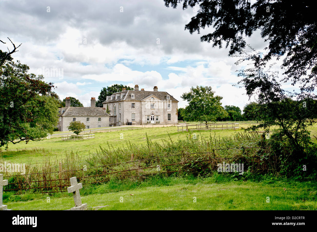Moreton Manor house, where friends of TE Lawrence lived and where the funeral service took place