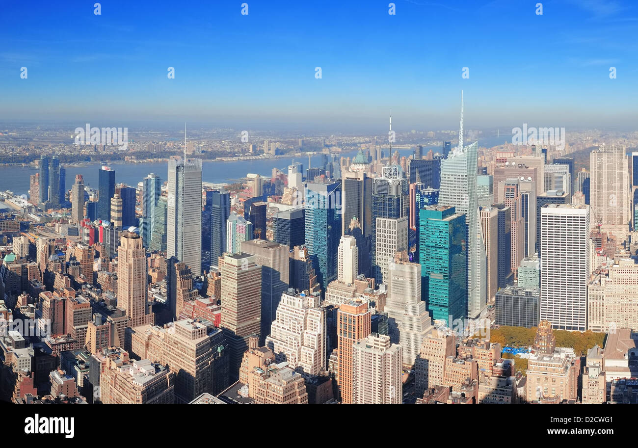 Midtown manhattan panoramic view hi-res stock photography and images ...