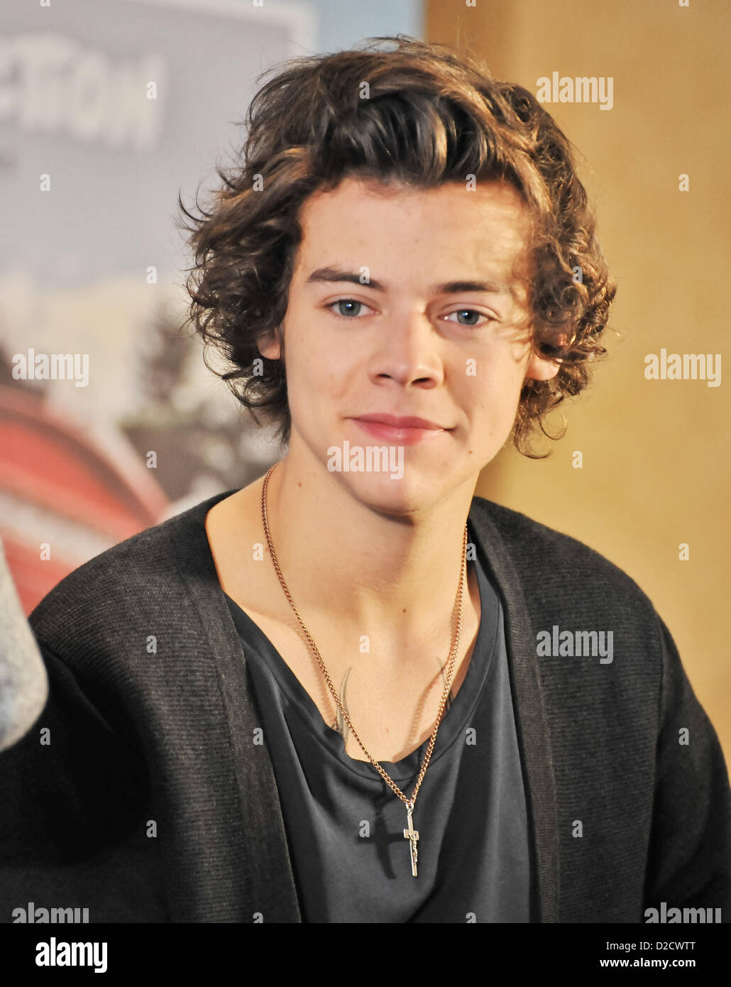Harry Styles Jan 18 2013 Harry Styles One Direction January 18 2013 Tokyo Japan Harry Styles Of One Direction Attends A Press Conference In Tokyo Japan On January 18 2013 Photo By Aflo Stock Photo Alamy