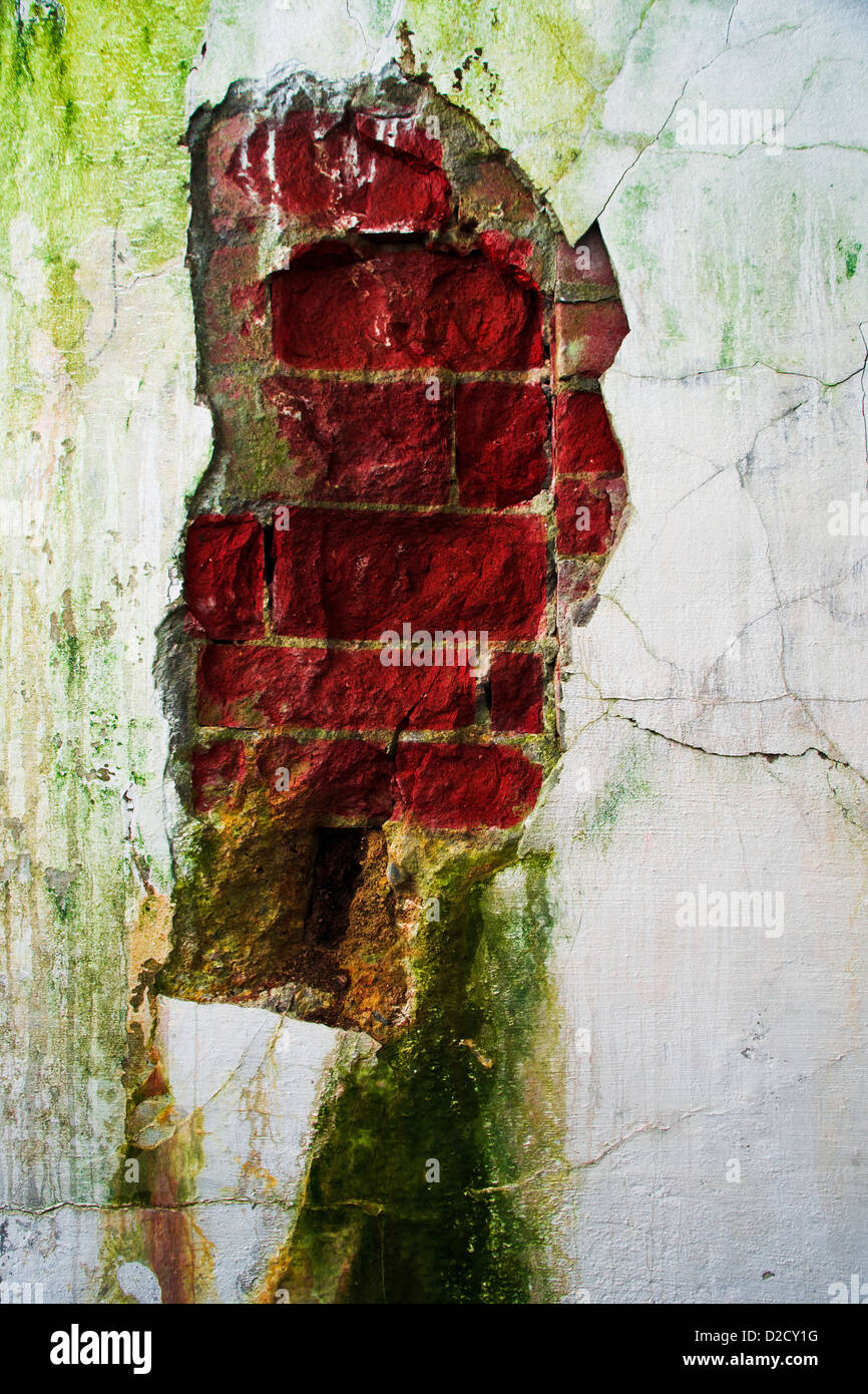 Plaster falling off wall hires stock photography and images Alamy