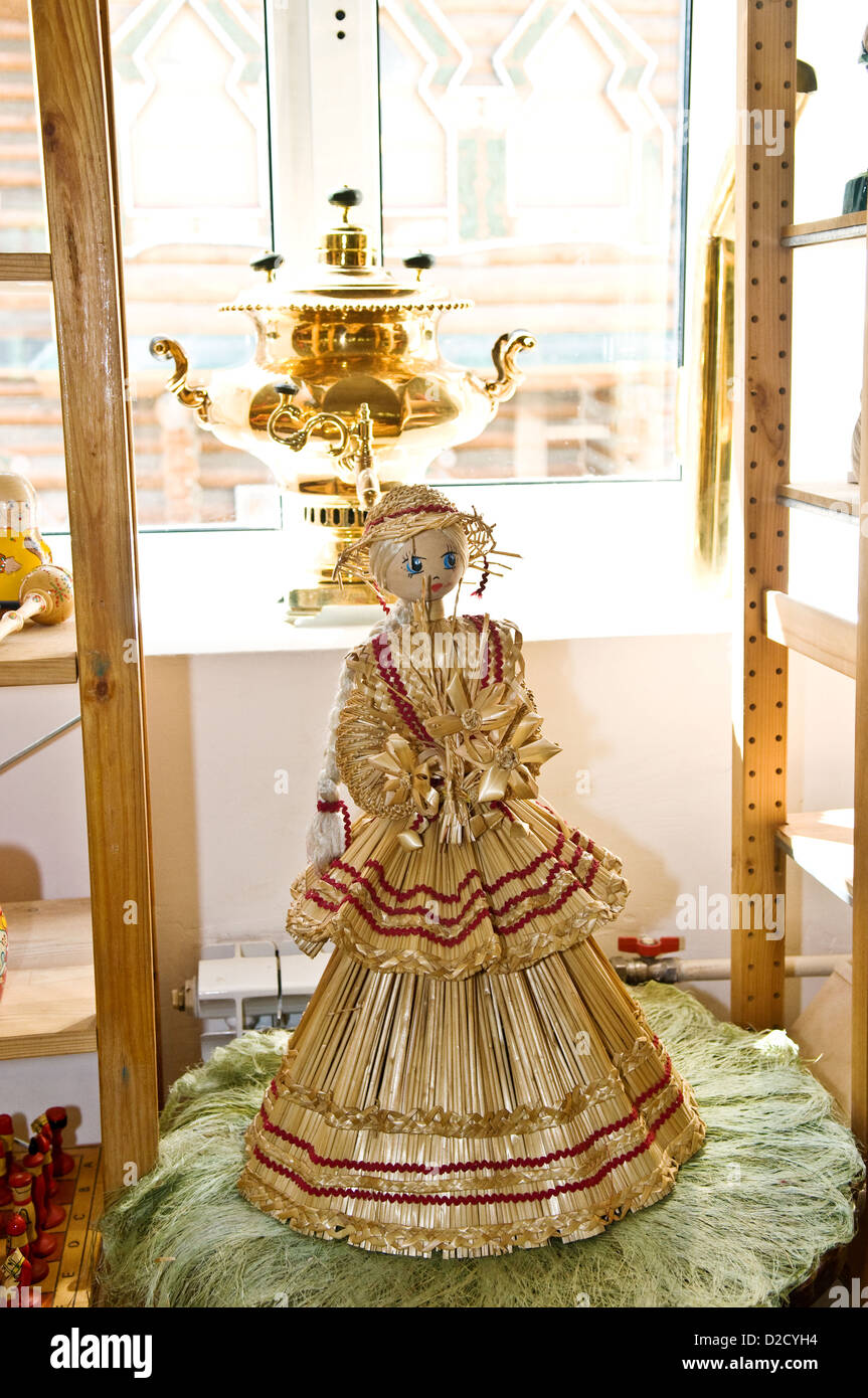 beautiful russian traditional straw toy Stock Photo Alamy