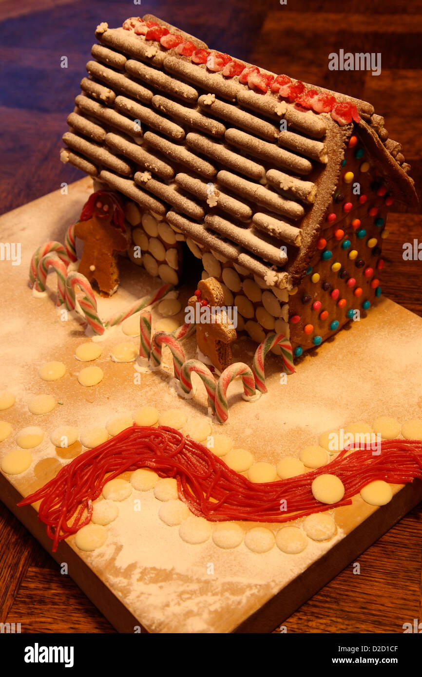 Gingerbread house Stock Photo
