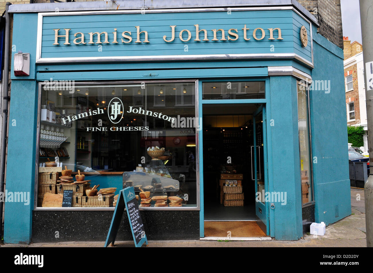 Hamish Johnston Cheese Shop, Northcote Road, Battersea, London, England, UK Stock Photo