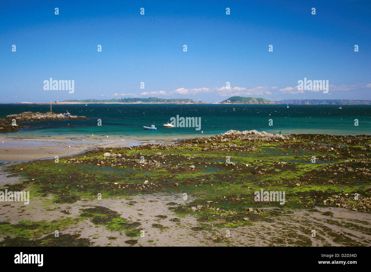 United Kingdom, Channel Islands, Guernsey. St. Peter Port. Islands Of ...