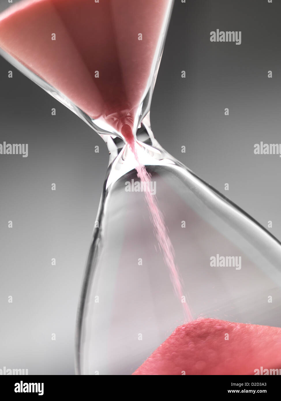 Hour glass close-up Stock Photo