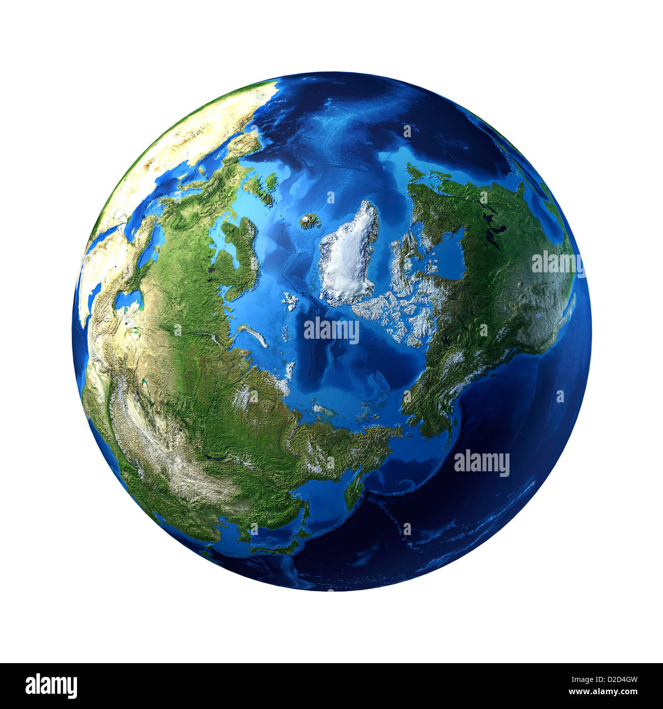 Arctic computer artwork Stock Photo - Alamy