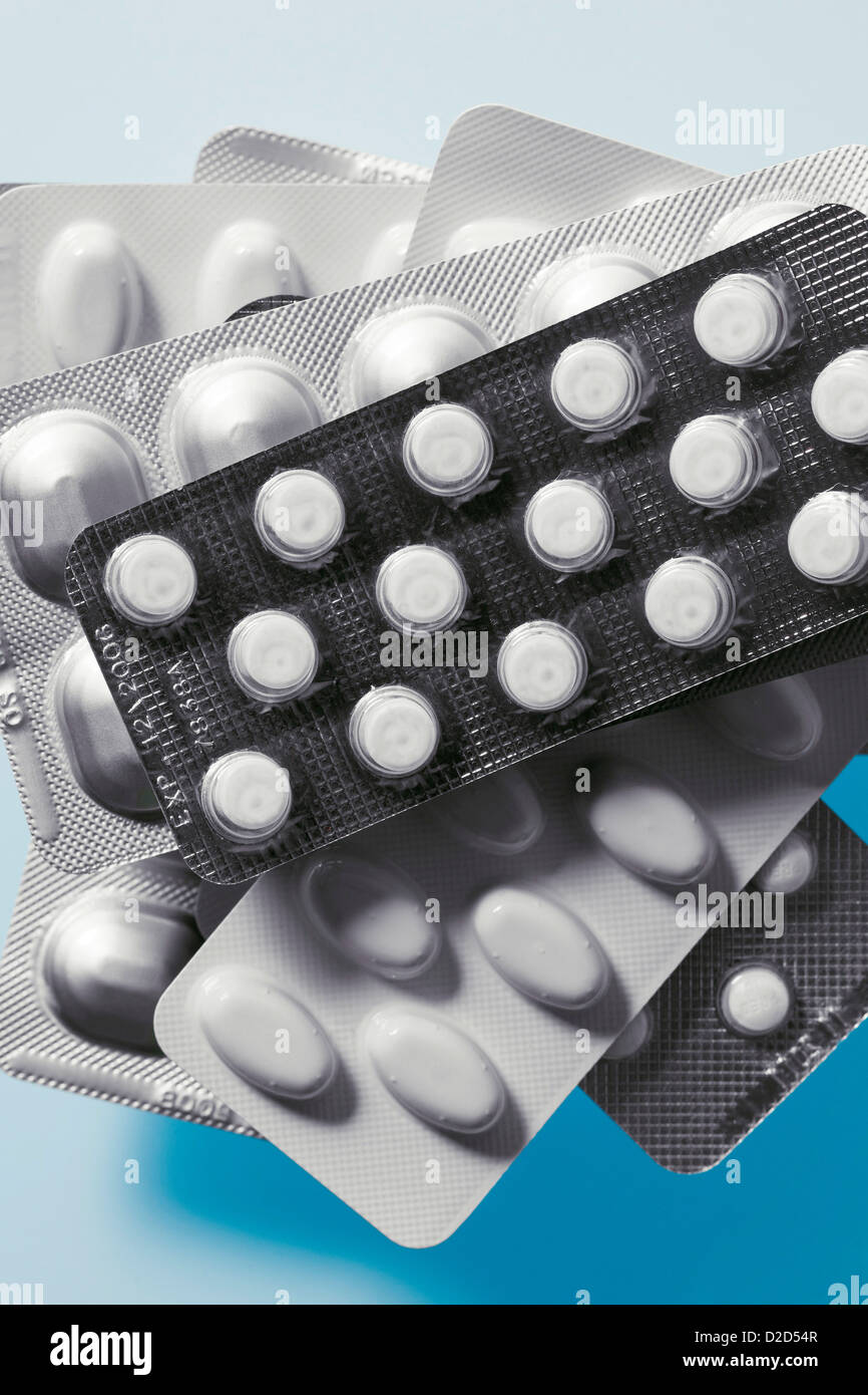 Tablets In Blister Pack High Resolution Stock Photography and Images