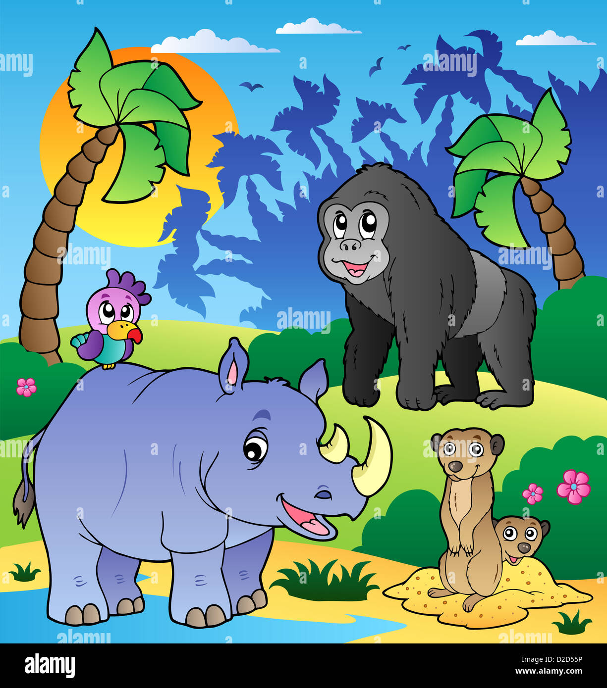 African scenery animals picture illustration hi-res stock photography and images - Alamy African scenery animals picture illustration hi-res stock photography and images - Alamy