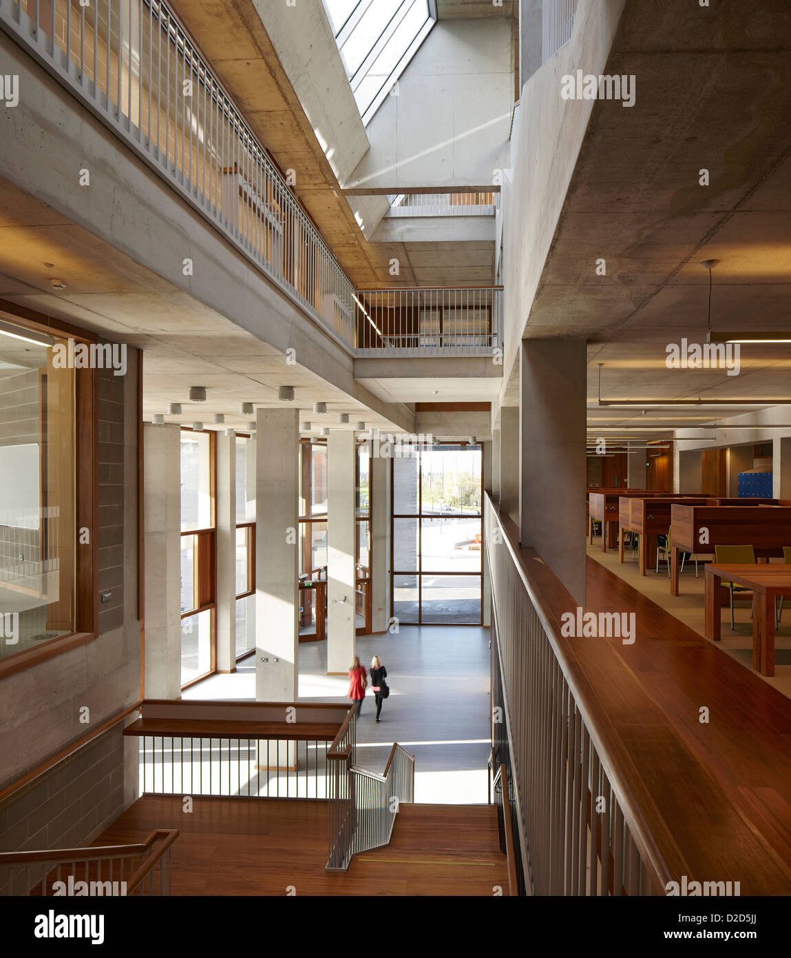 Medical School Building and Student Accommodation University Limerick, Limerick, Ireland. Architect: Grafton Architects, 2012. Stock Photo