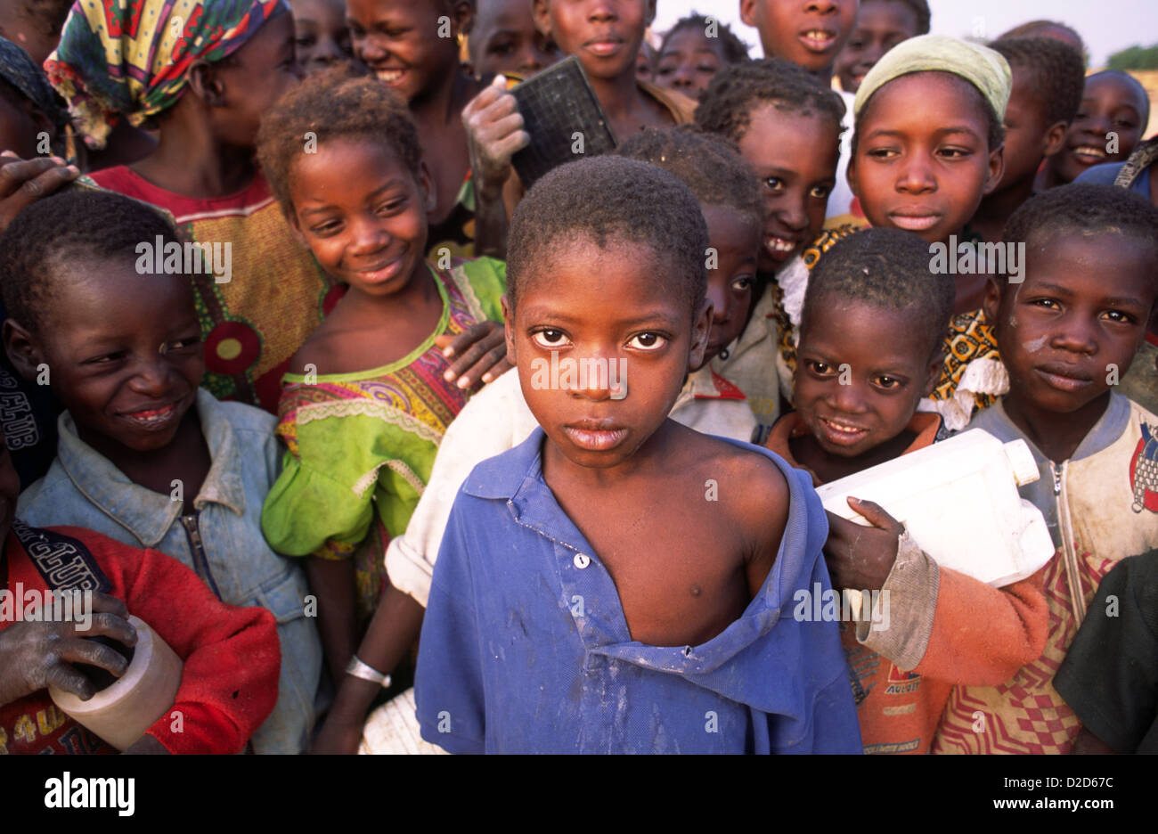 School children in Mali, Africa. Stock Photo