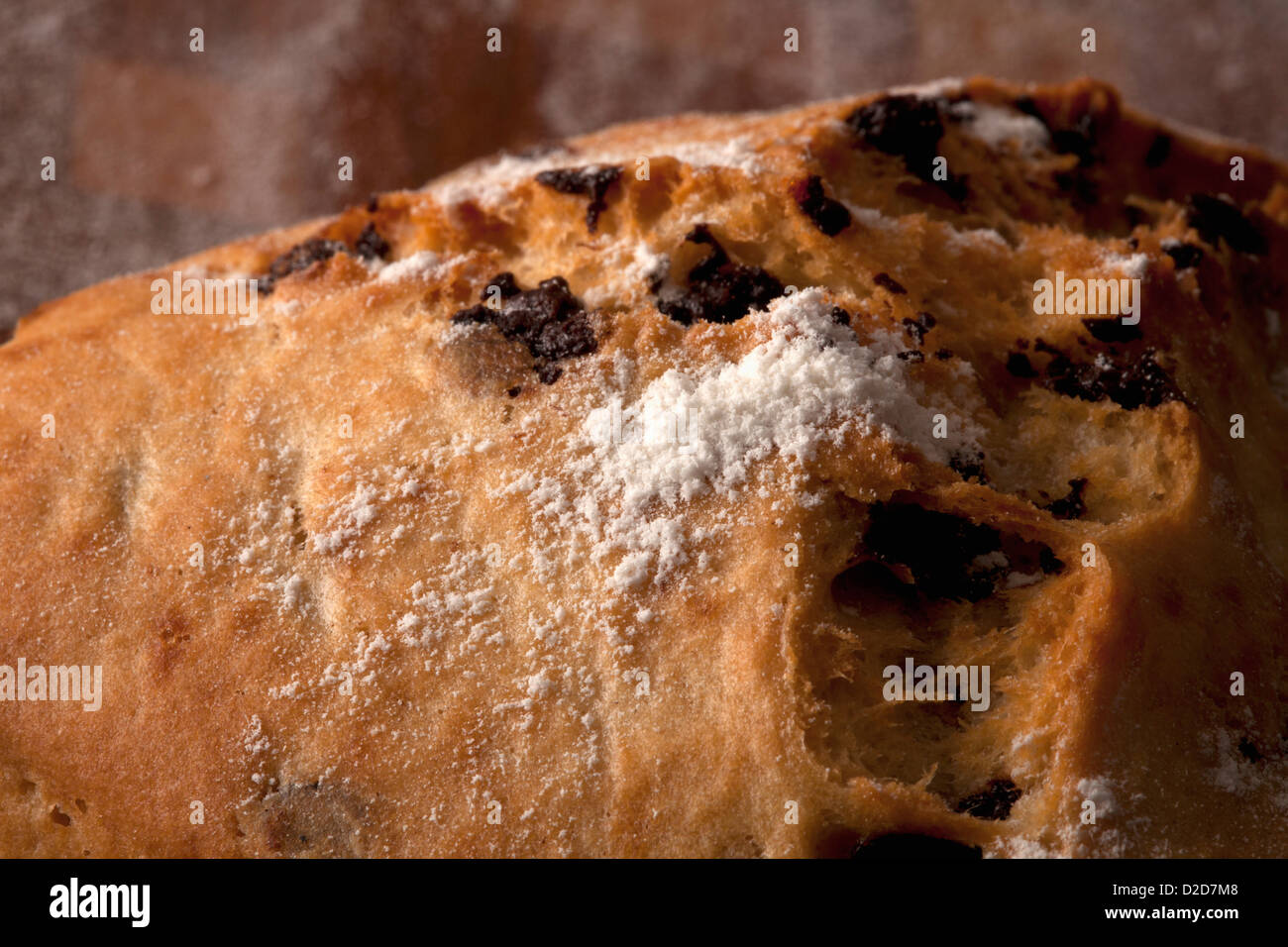 Bread bun close up Stock Photo