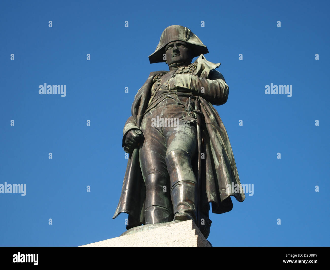 A closeup of Napoleon Bonaparte statue Stock Photo - Alamy