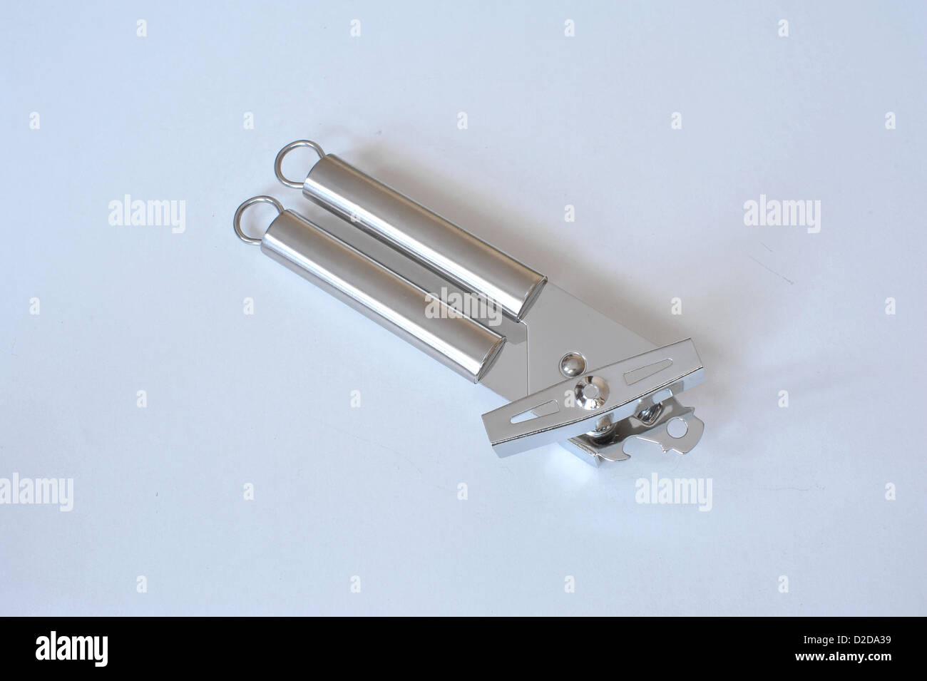 steel opener for cans     /  one side Stock Photo