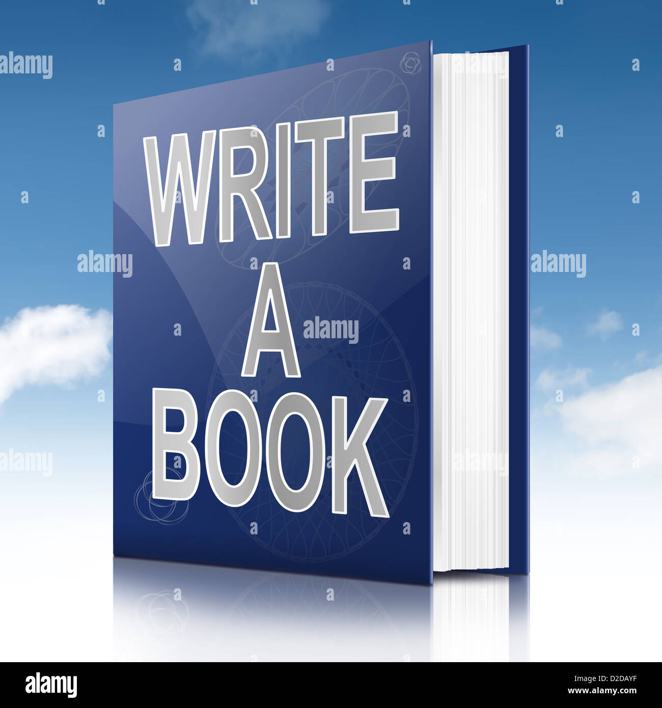 Write a book Stock Photo - Alamy
