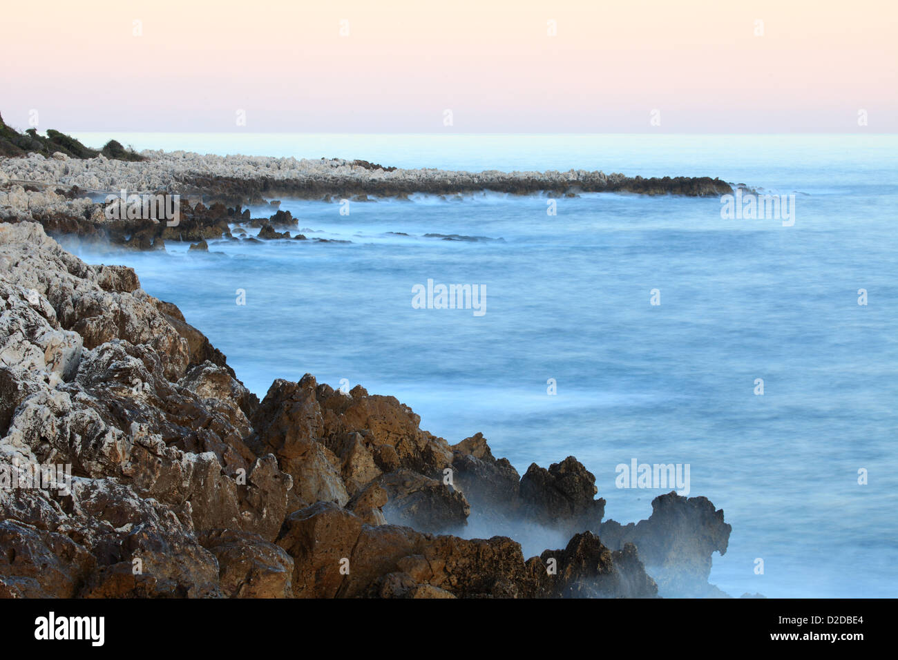 the Cap Martin near Menton Stock Photo