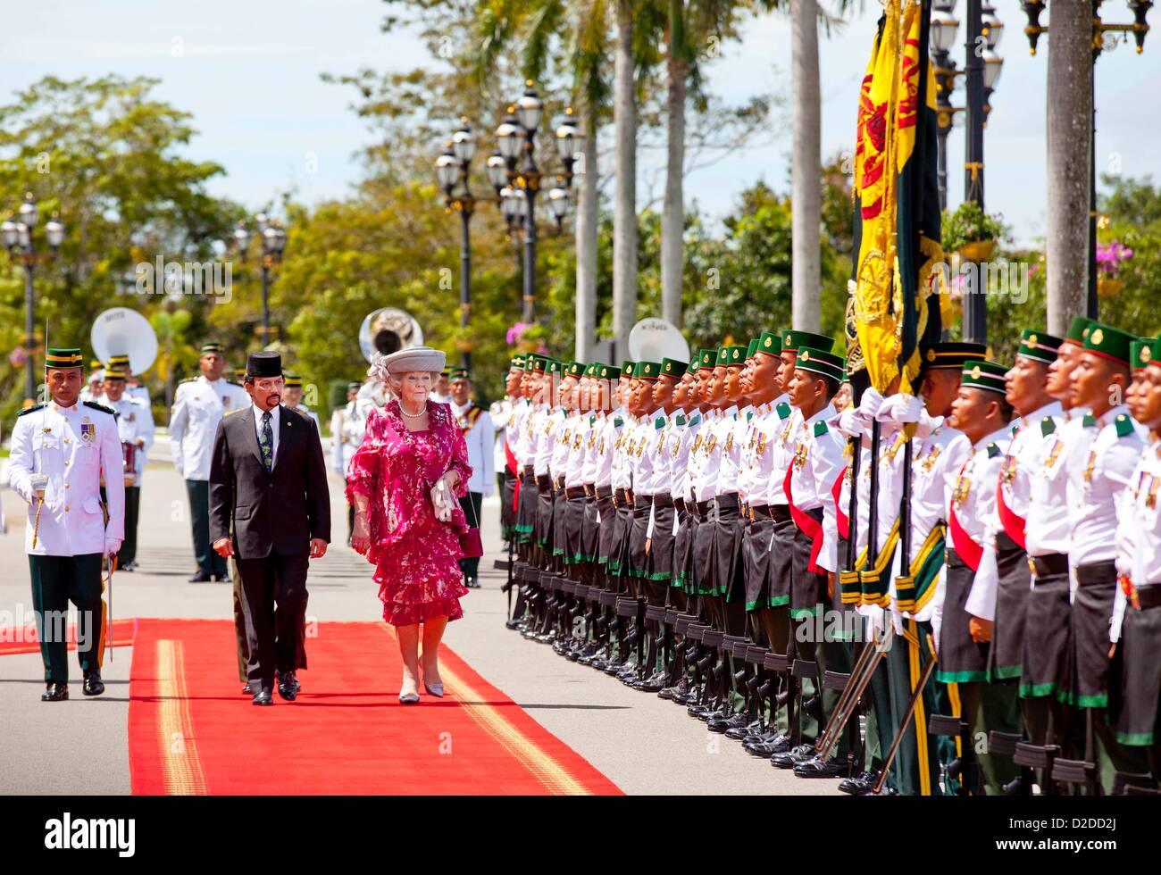 Sultan Hassanal Bolkiah Of Brunei High Resolution Stock 