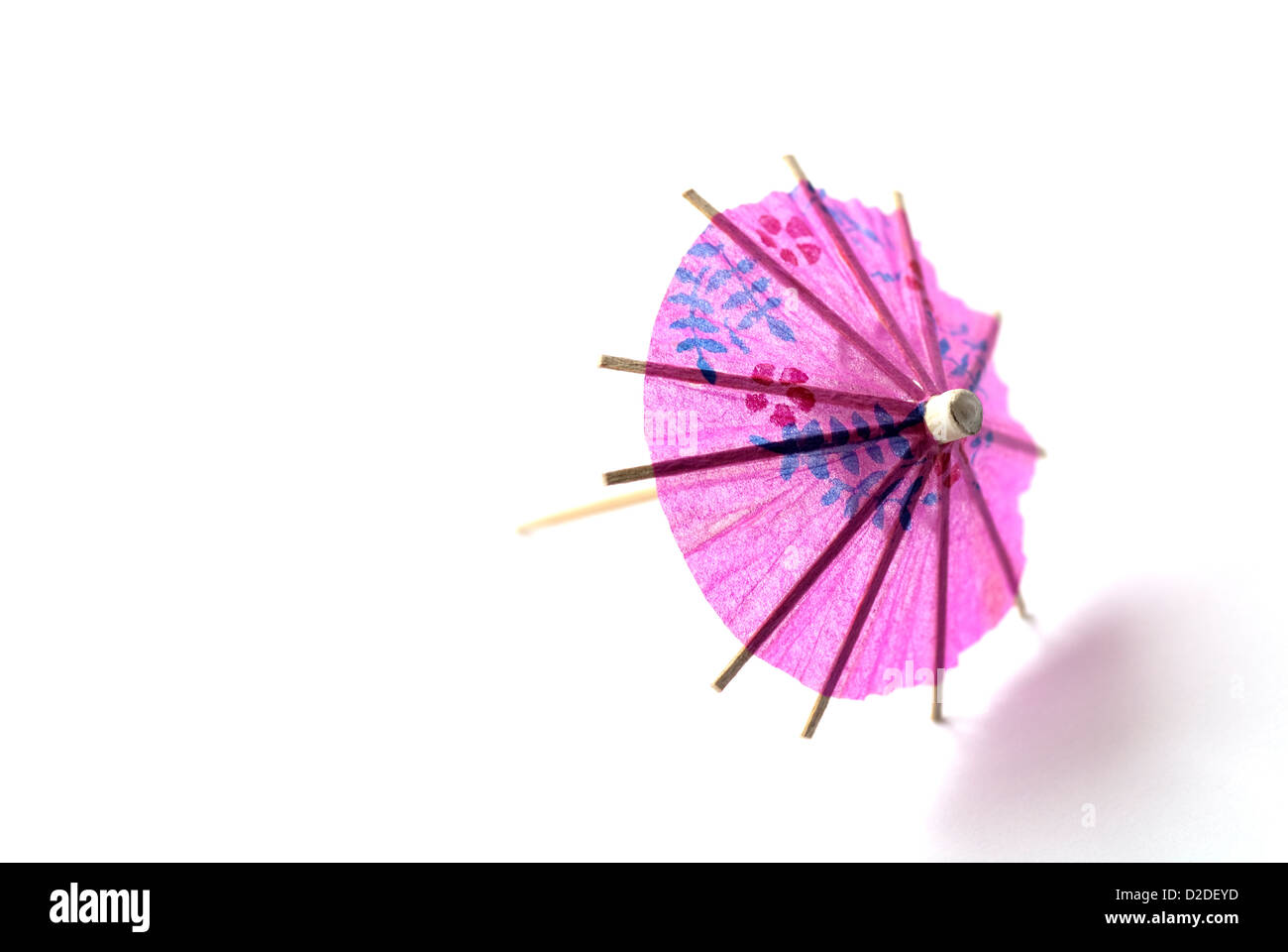 cocktail sticks and umbrellas Stock Photo Alamy