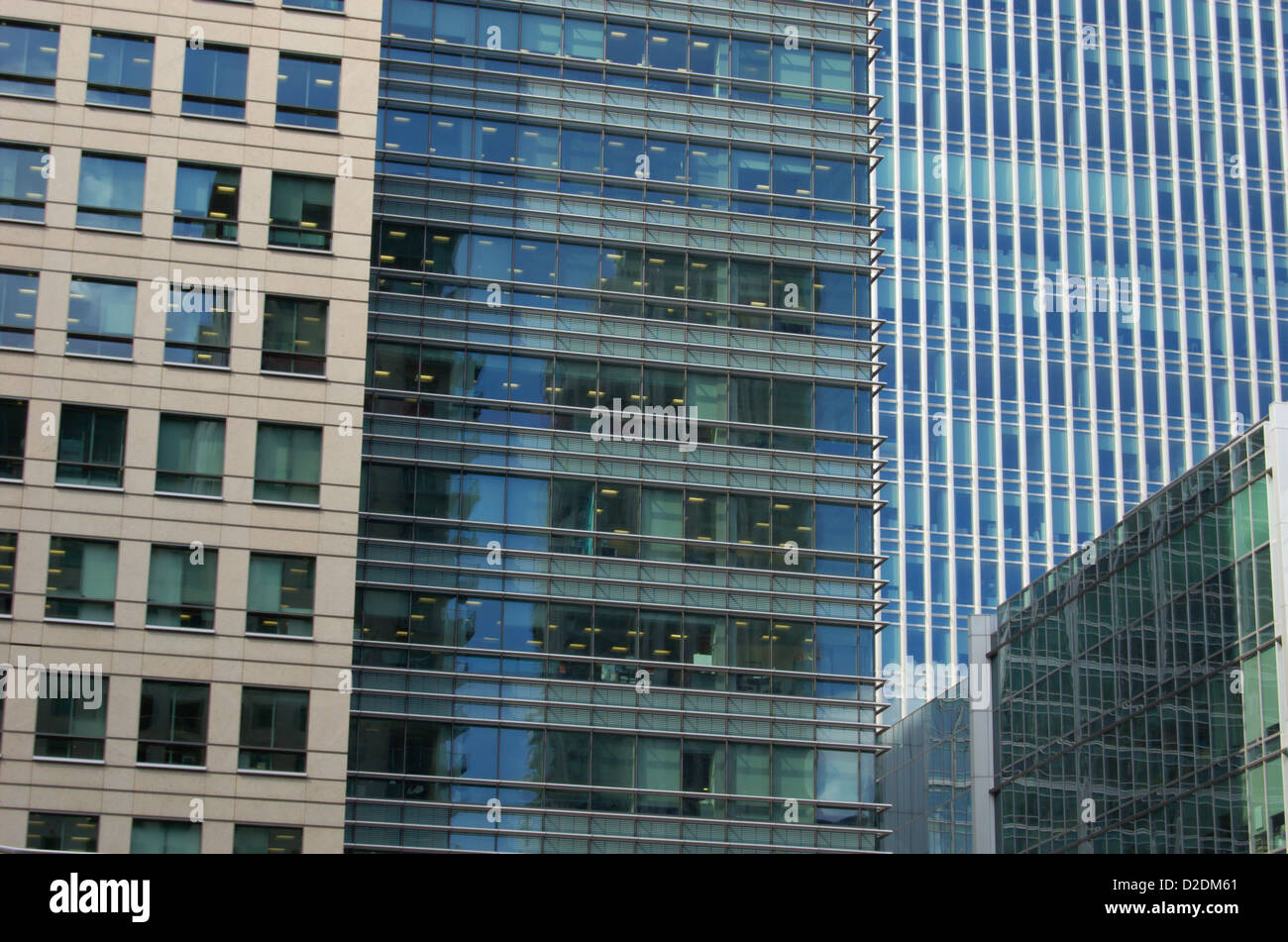 Office buildings at Canary Wharf in London, England Stock Photo - Alamy