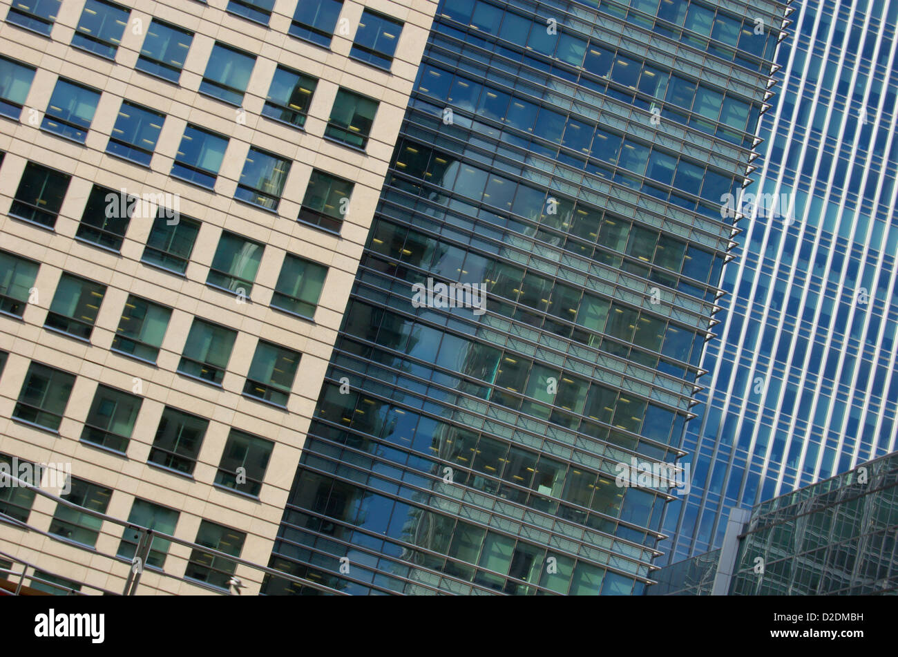 Office buildings at Canary Wharf in London, England Stock Photo - Alamy