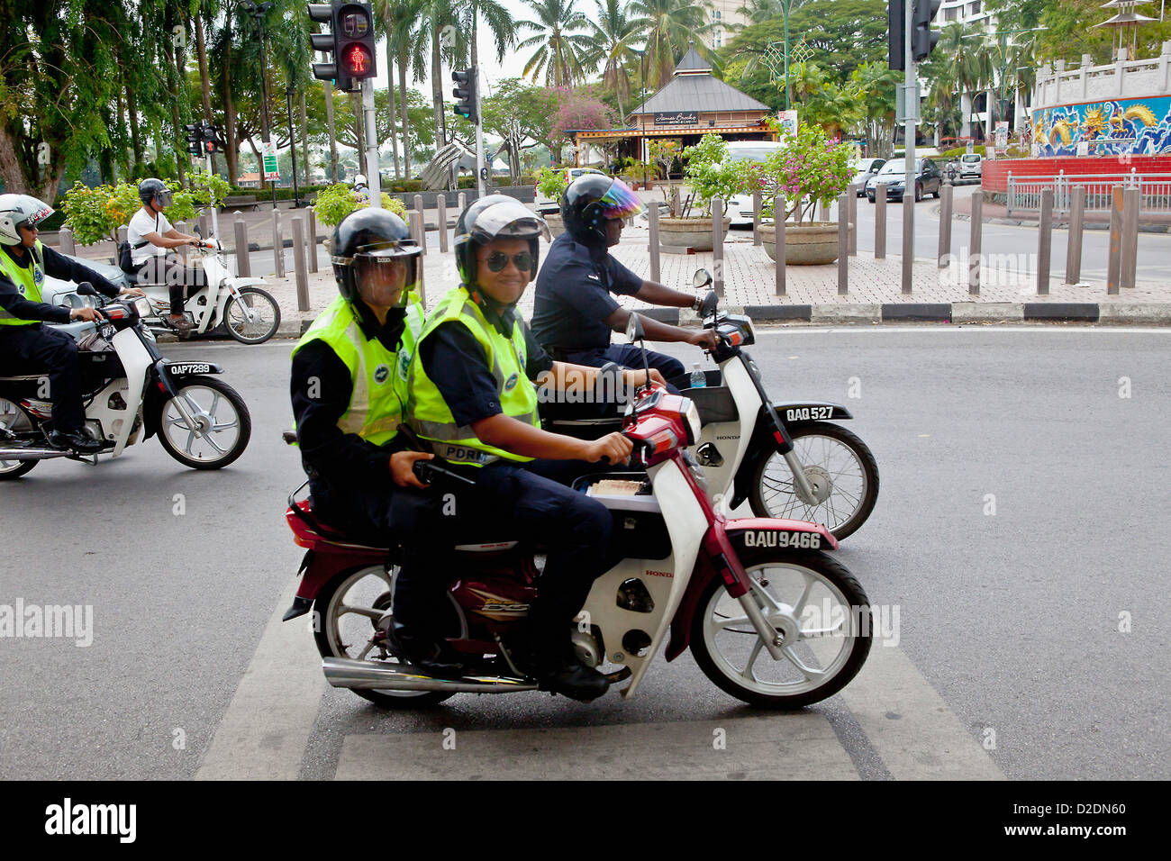 malaysia police motorcycle