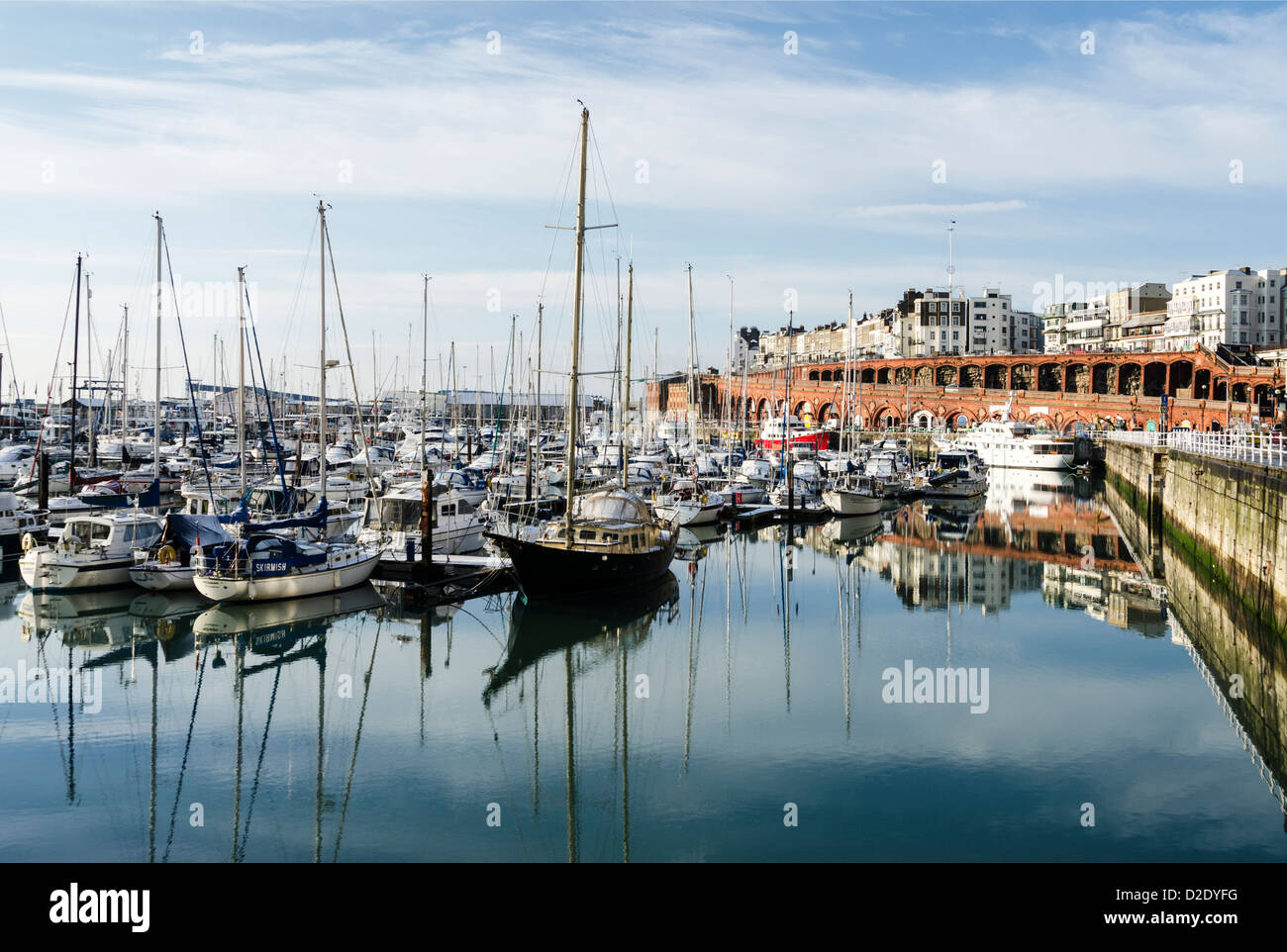 Ramsgate harbour. Stock Photo