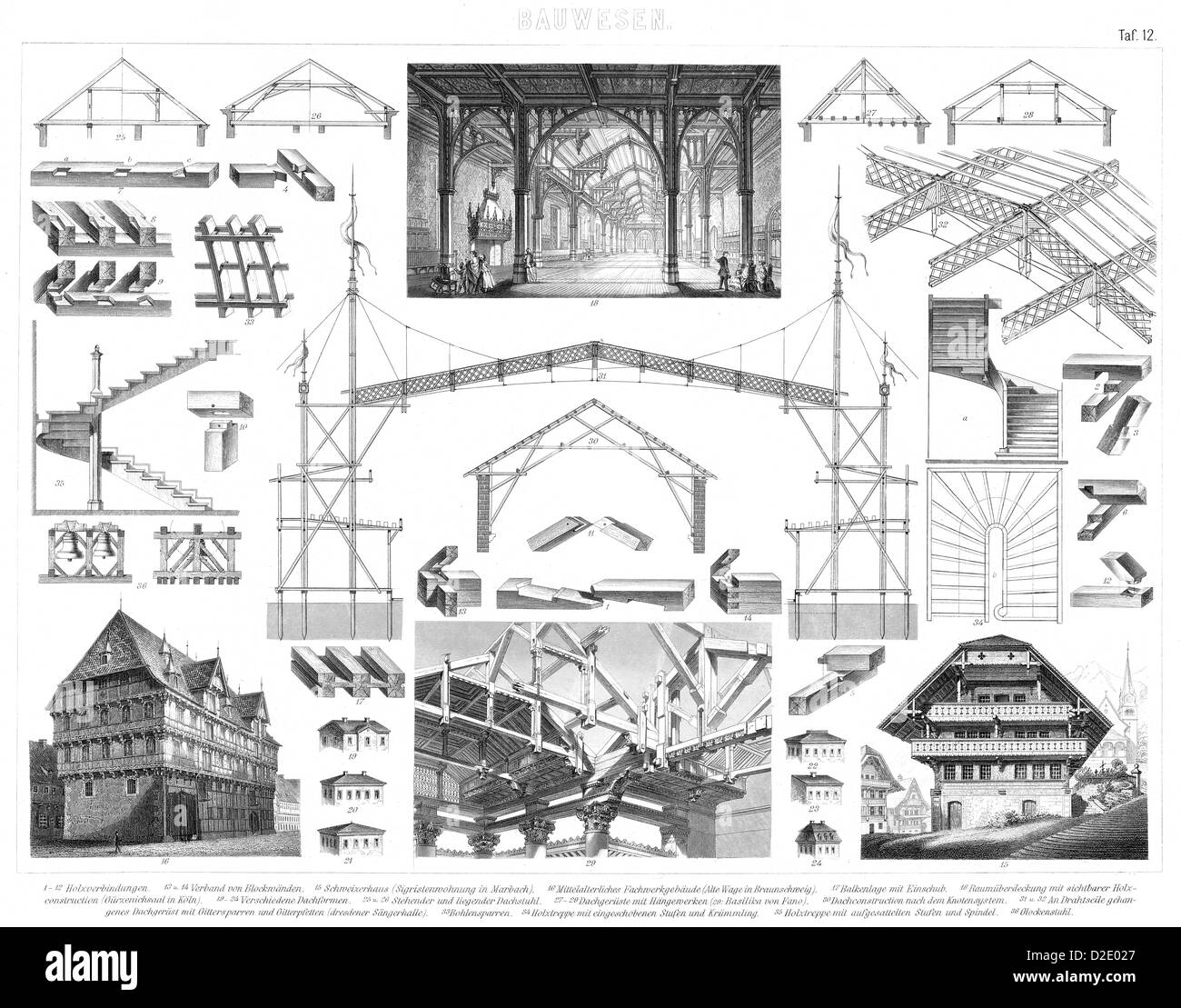 Vintage Architecture Pictures Of Roofs And Ceilings And Their