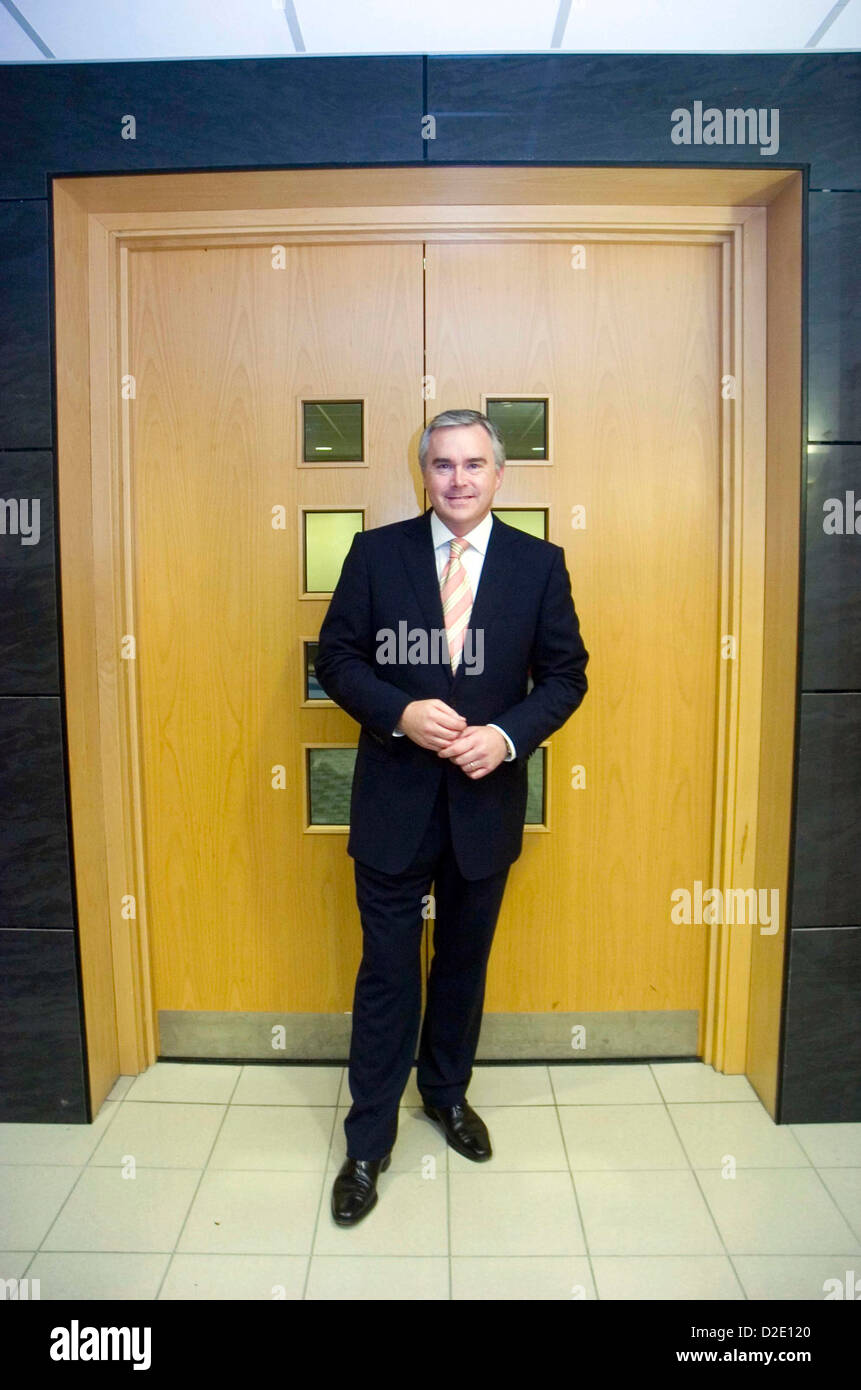 The BBC's Chief News Presenter, Huw Edwards Stock Photo